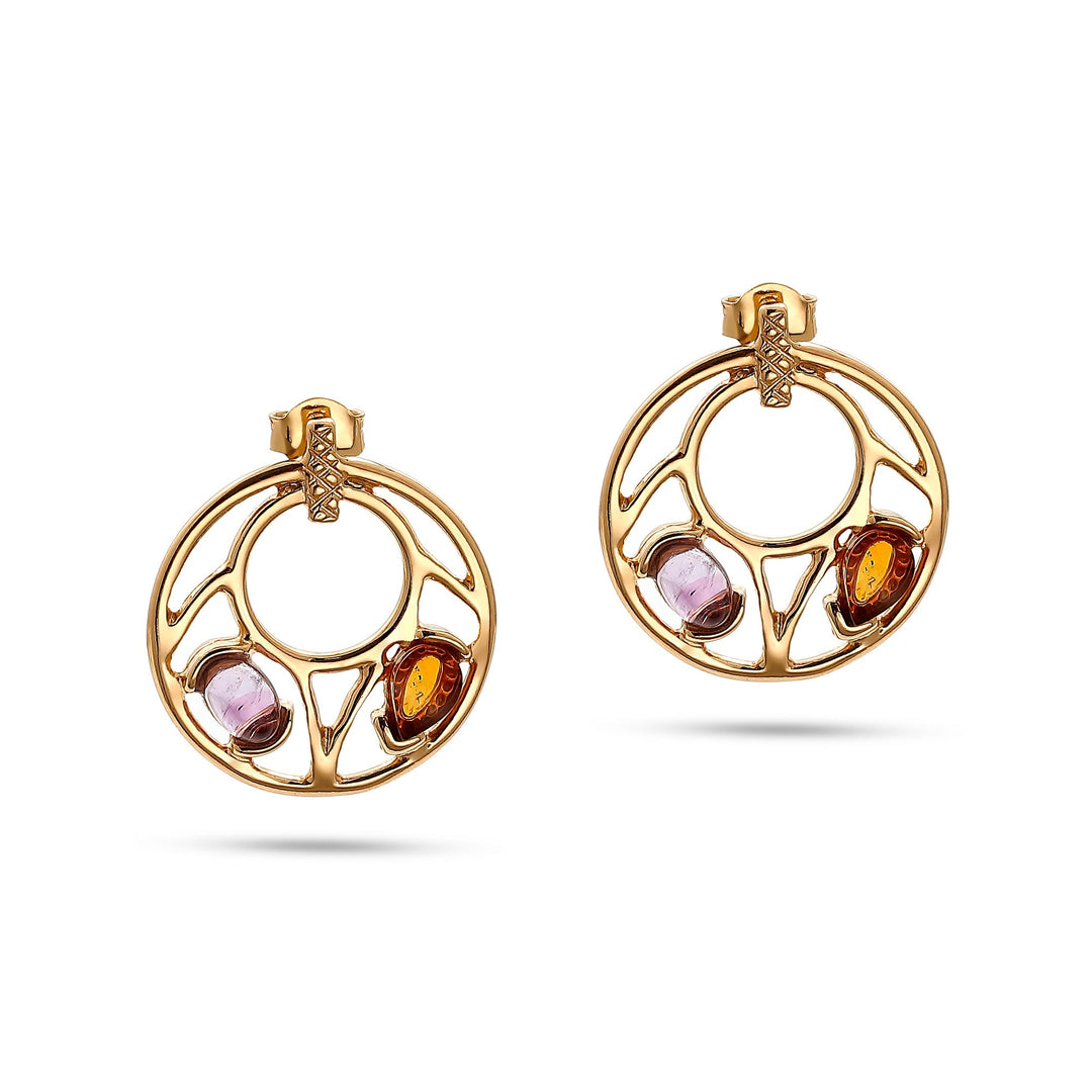 Harlequin Orbit Earrings