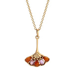 Load image into Gallery viewer, Harlequin  Fan Pendant