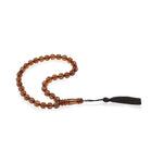 Load image into Gallery viewer, Baltic Honey Amber 33 Beads Rosary Round Cut Faceted 1