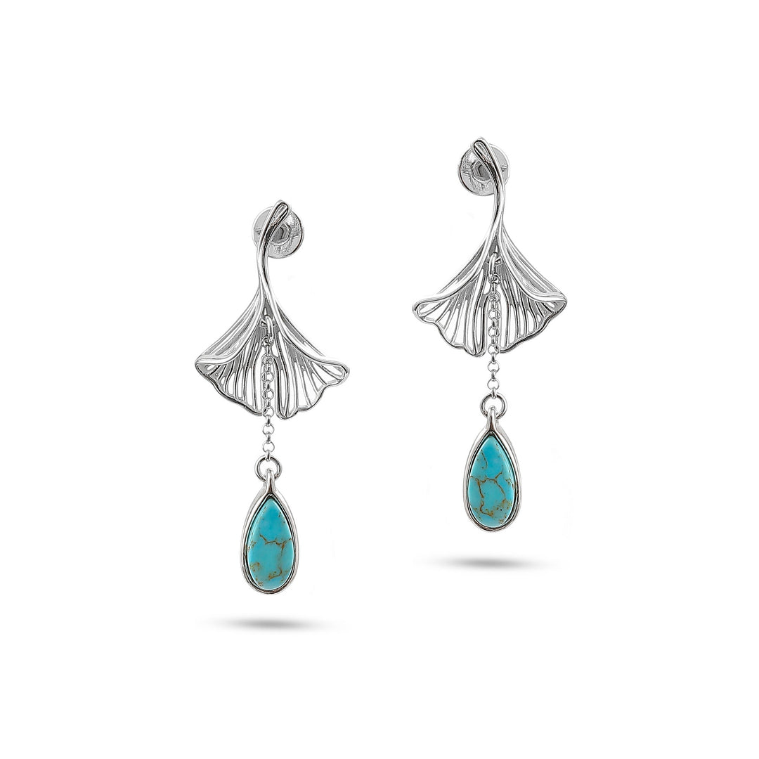 Ginko Turquoise Earrings