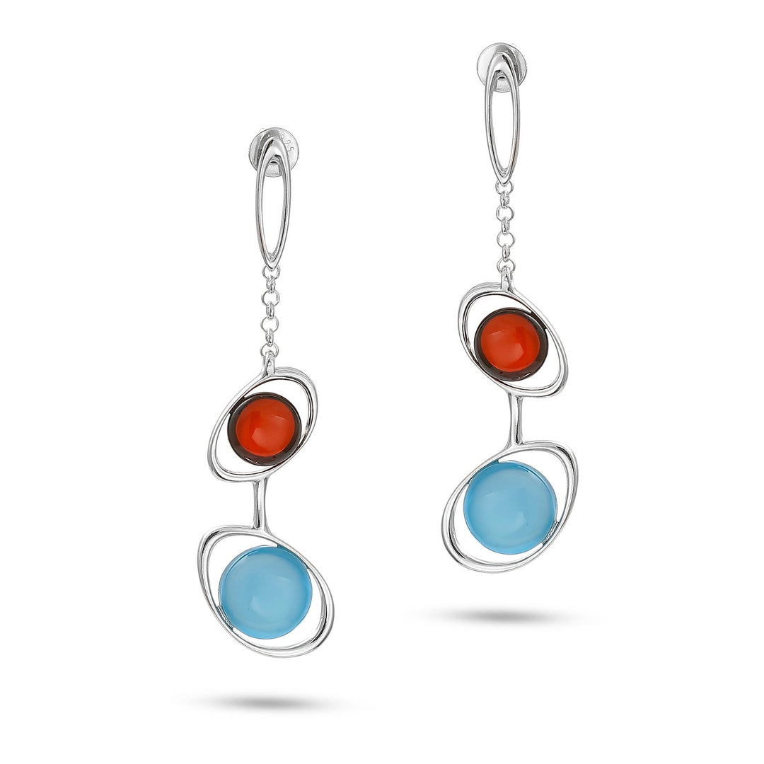 Firefly Blue Earrings
