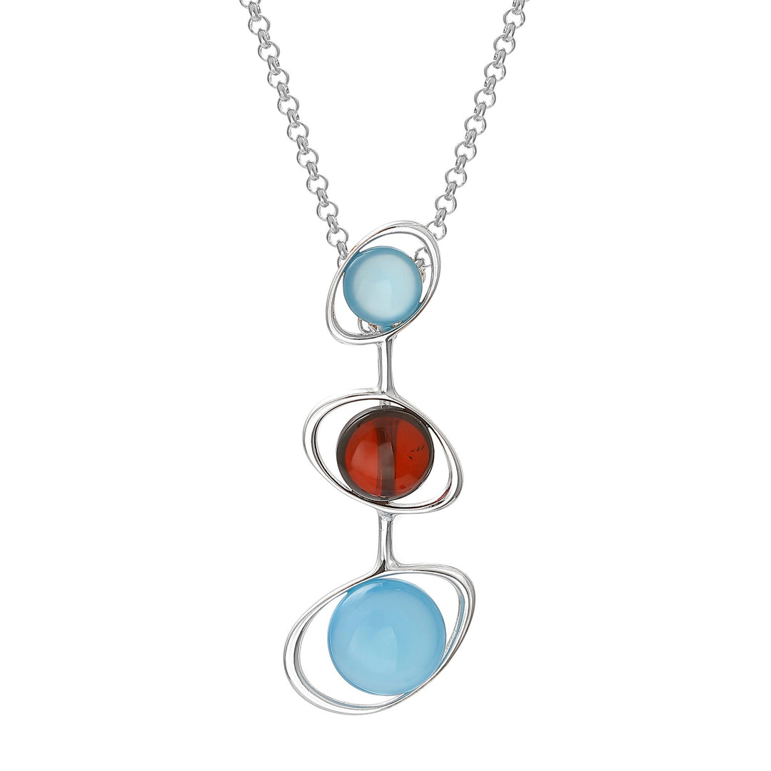 Firefly Blue Pendant