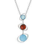 Load image into Gallery viewer, Firefly Blue Pendant