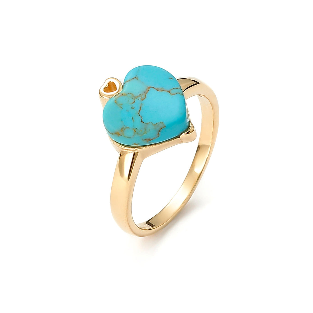 Turquoise Love Ring