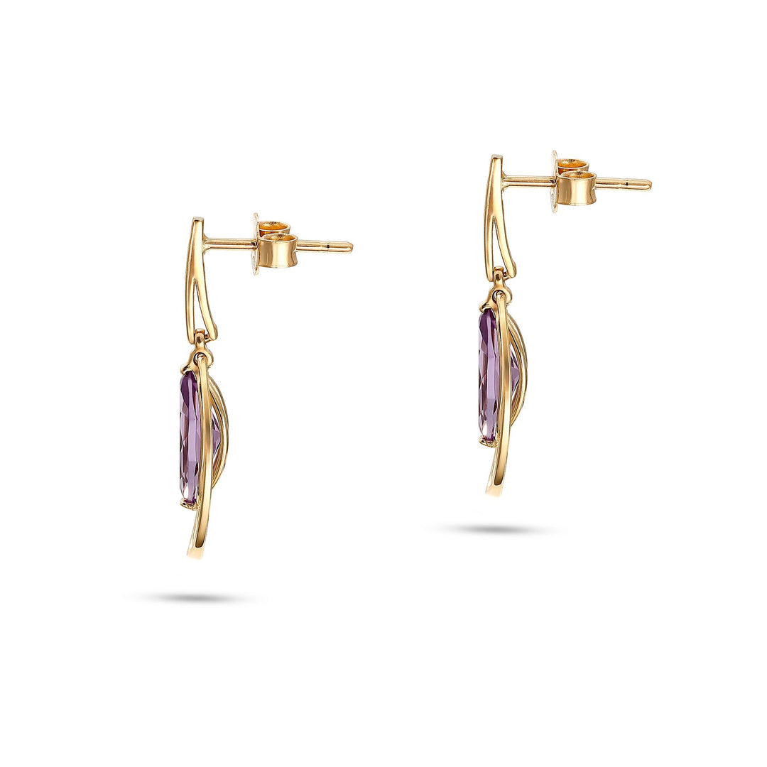 Purple Queen Earrings