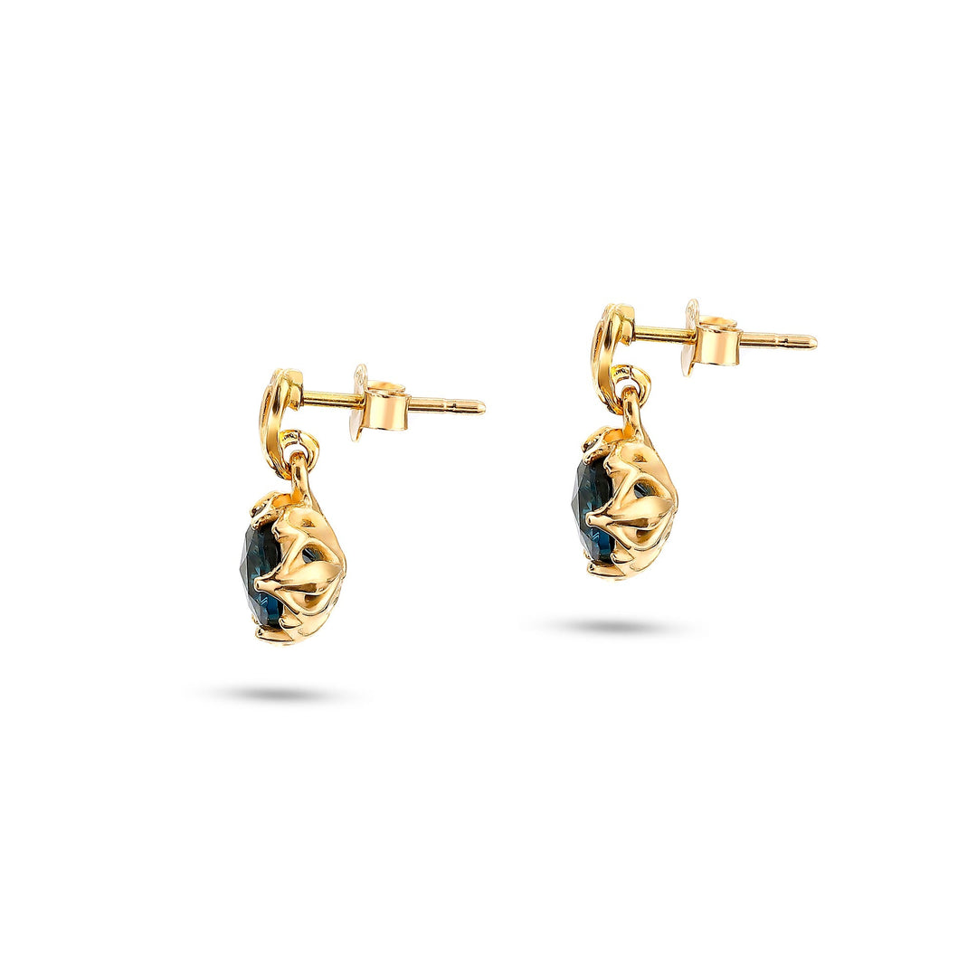 Blue Lava Earrings