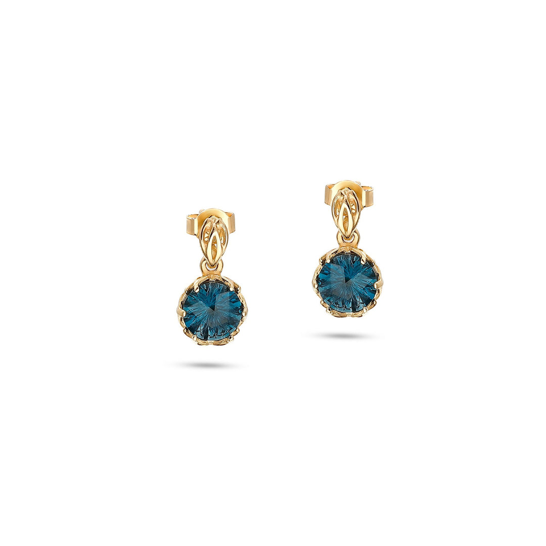 Blue Lava Earrings