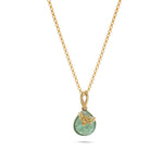 Load image into Gallery viewer, Queen Bee Quartz Green Pendant