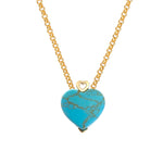 Load image into Gallery viewer, Turquoise Love Pendant