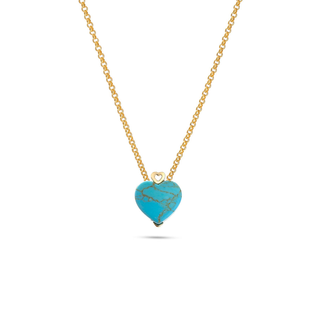 Turquoise Love Pendant