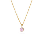 Load image into Gallery viewer, Frost Purple Amethyst Pendant