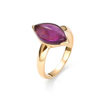 Load image into Gallery viewer, Purple River Drop Cut Ring