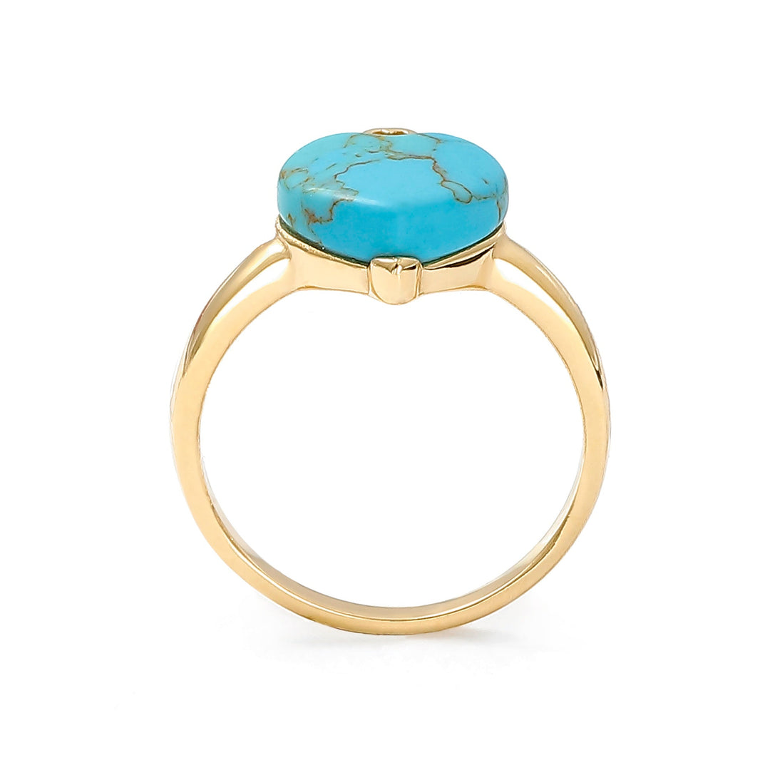 Turquoise Love Ring