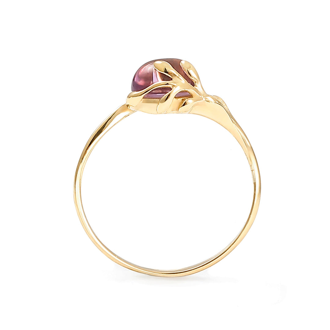 Frost Purple Amethyst Ring