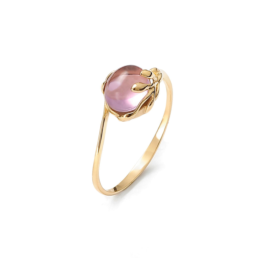 Frost Purple Amethyst Ring