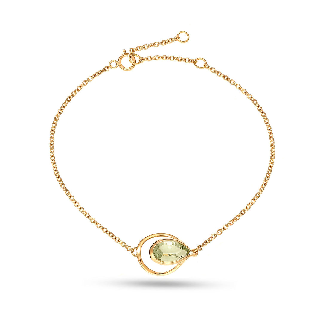 Frost Bell Green Bracelet