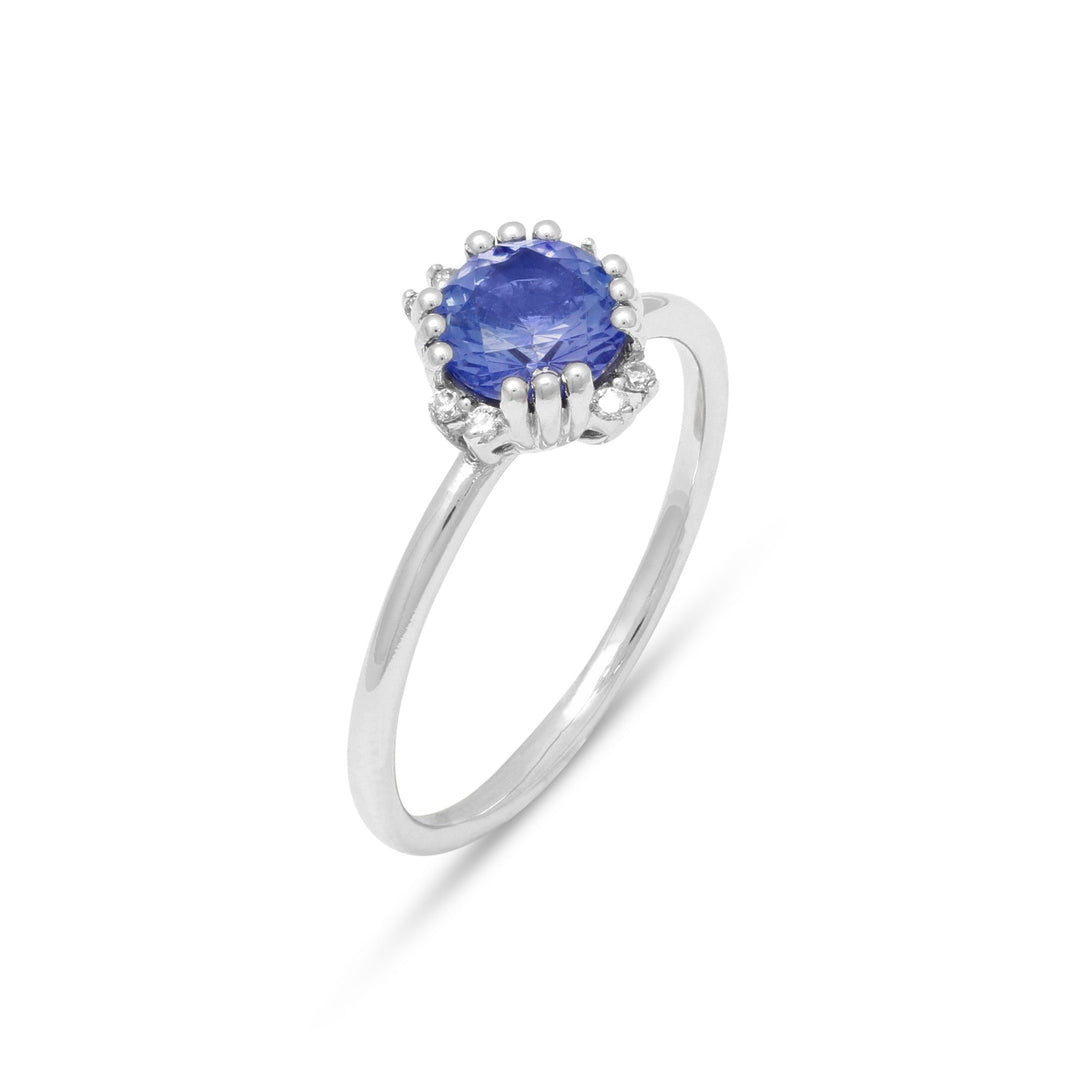 Paris Blue Tanzanite Ring