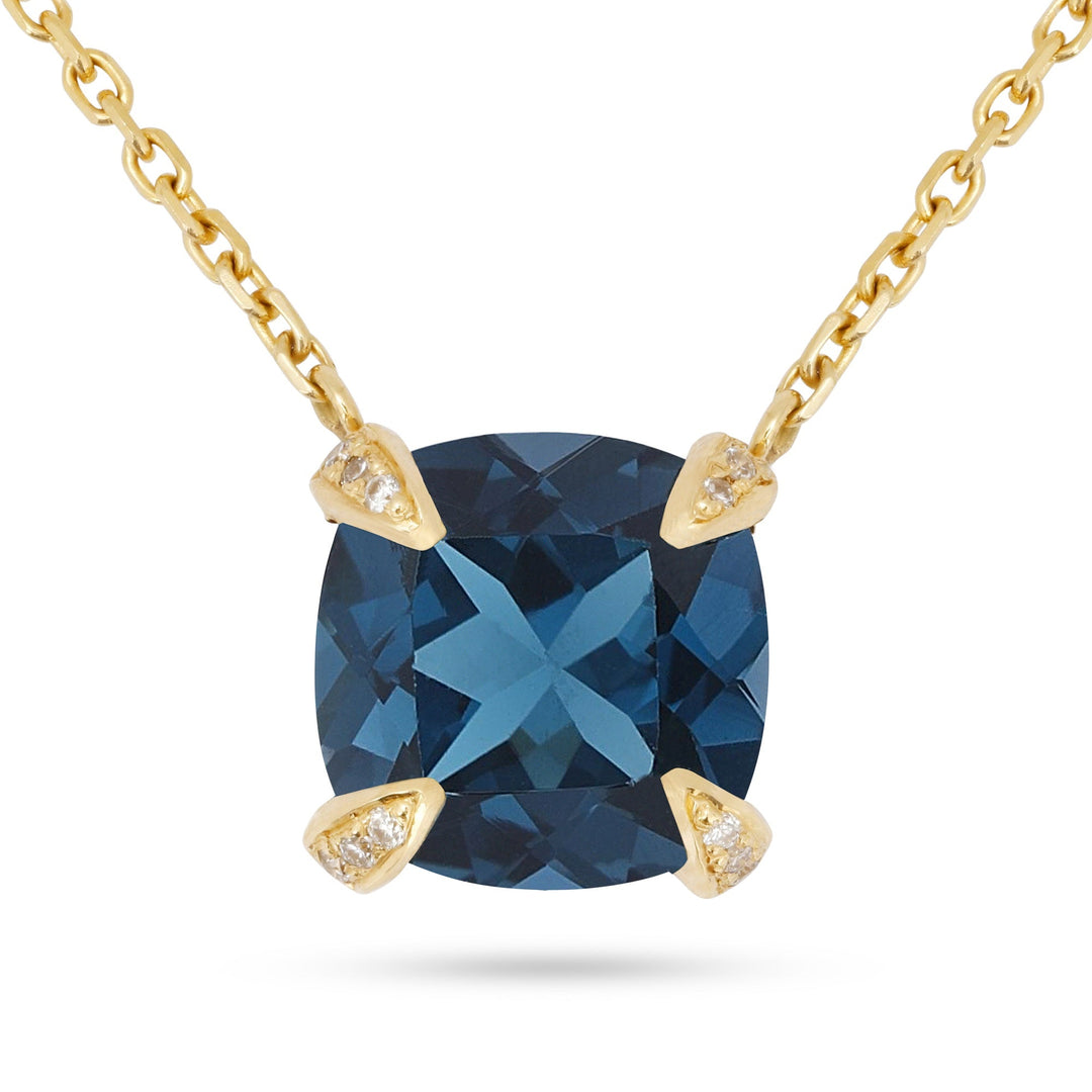 London Blue Topaz Necklace