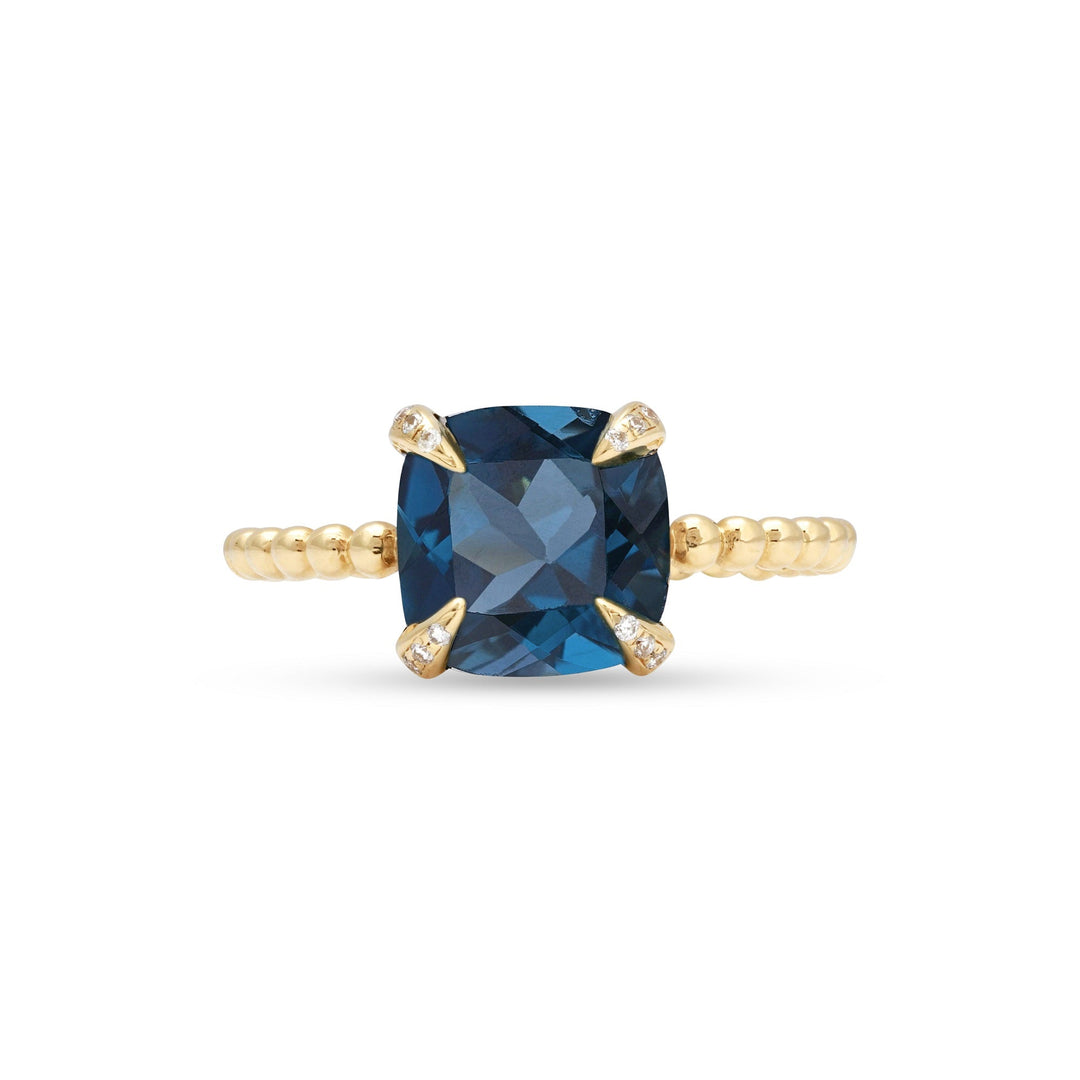 London Blue Topaz Ring