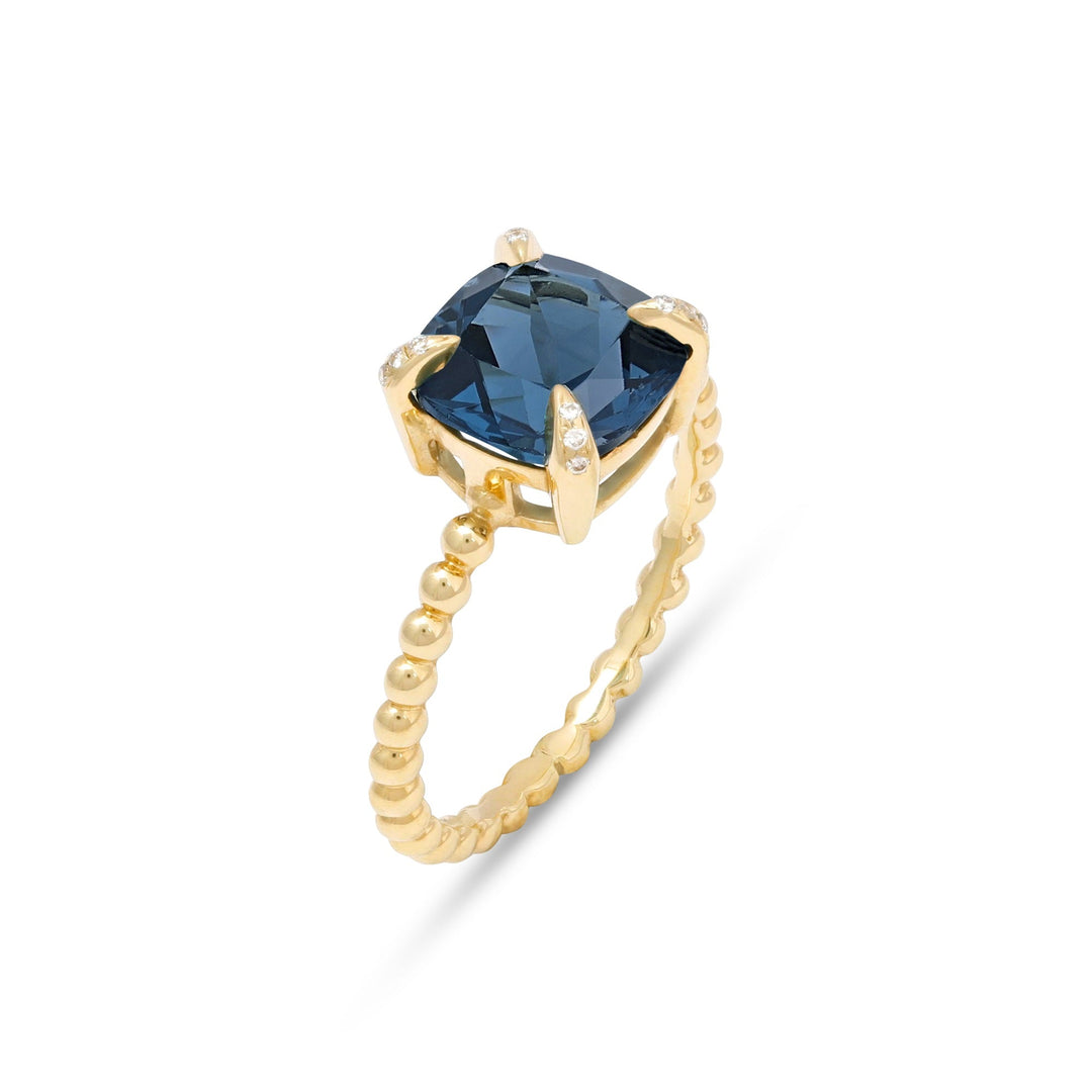 London Blue Topaz Ring
