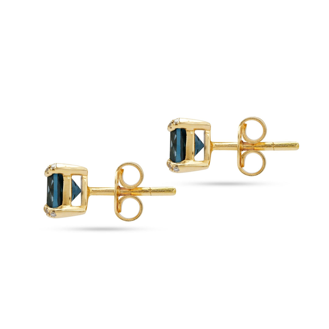 London Blue Topaz Earrings
