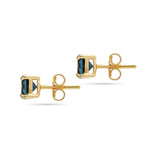 Charger l'image dans la galerie, Boucles d'oreilles en topaze bleue de Londres