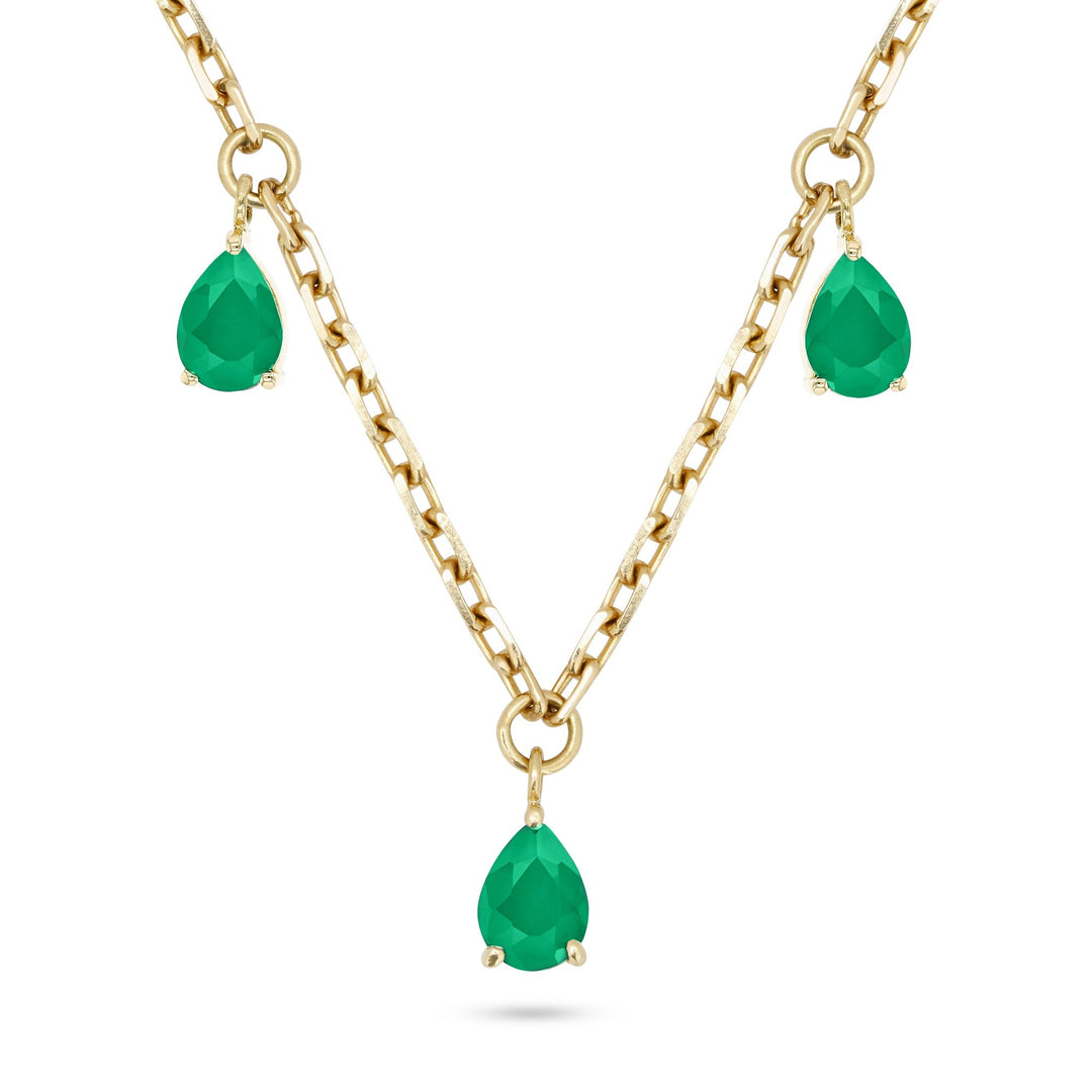 Oslo Green Necklace