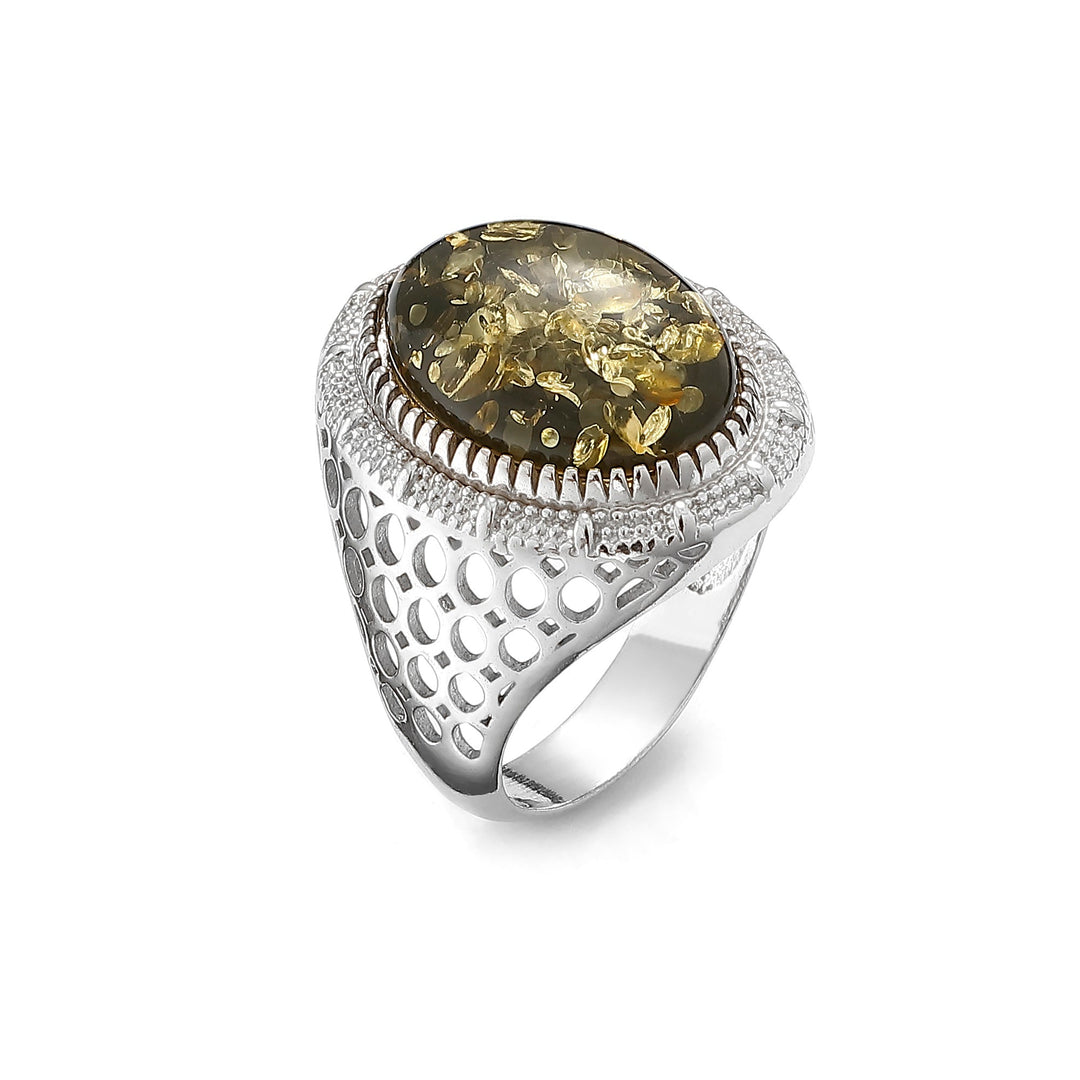 Stone Green Ring