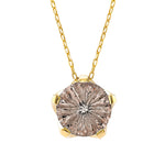 Load image into Gallery viewer, Hazy Ice Round Cut Pendant