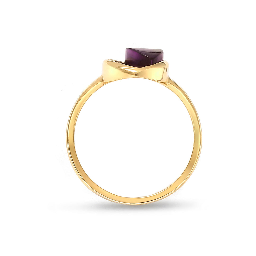 Purple Dew Ring