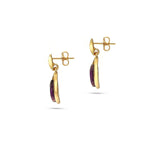 Load image into Gallery viewer, Purple Dew Earrings