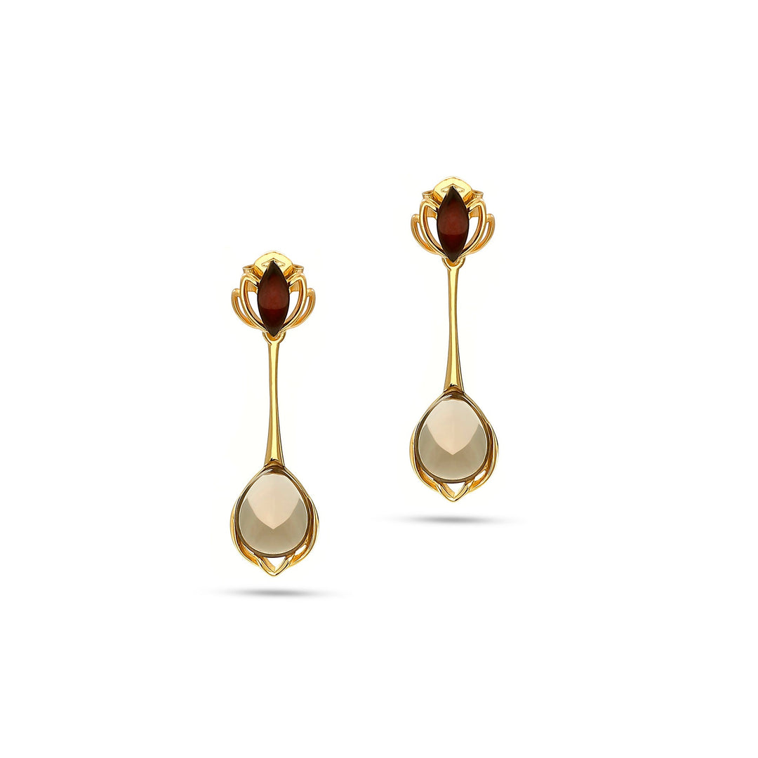 Lotus Garland Earrings