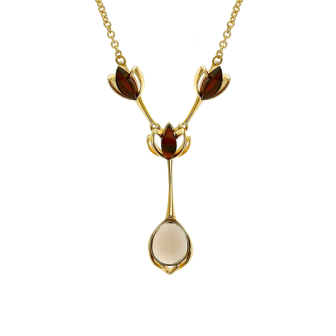 Lotus Garland Necklace