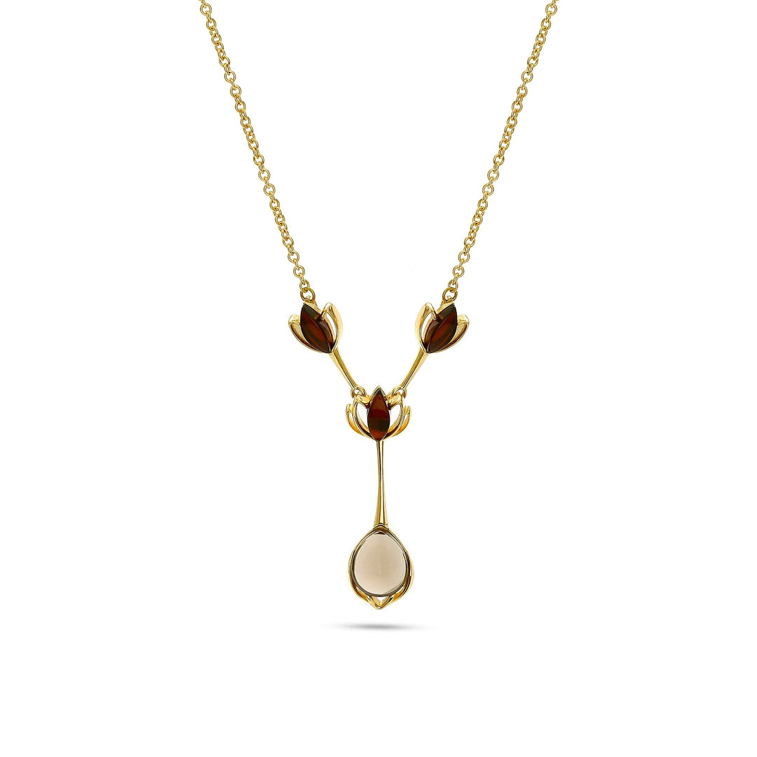 Lotus Garland Necklace