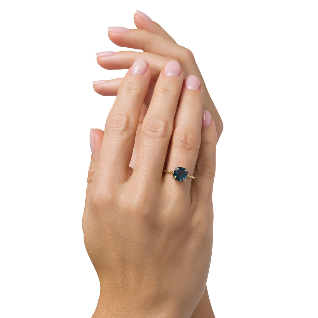 London Blue Topaz Ring