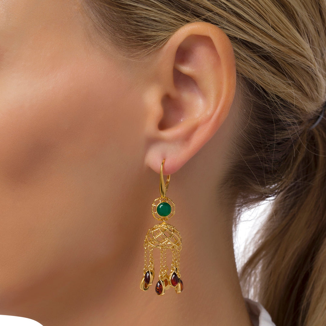 Golden Globe Earrings