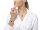 Load image into Gallery viewer, Falcon Eye Hazy Grey Pendant