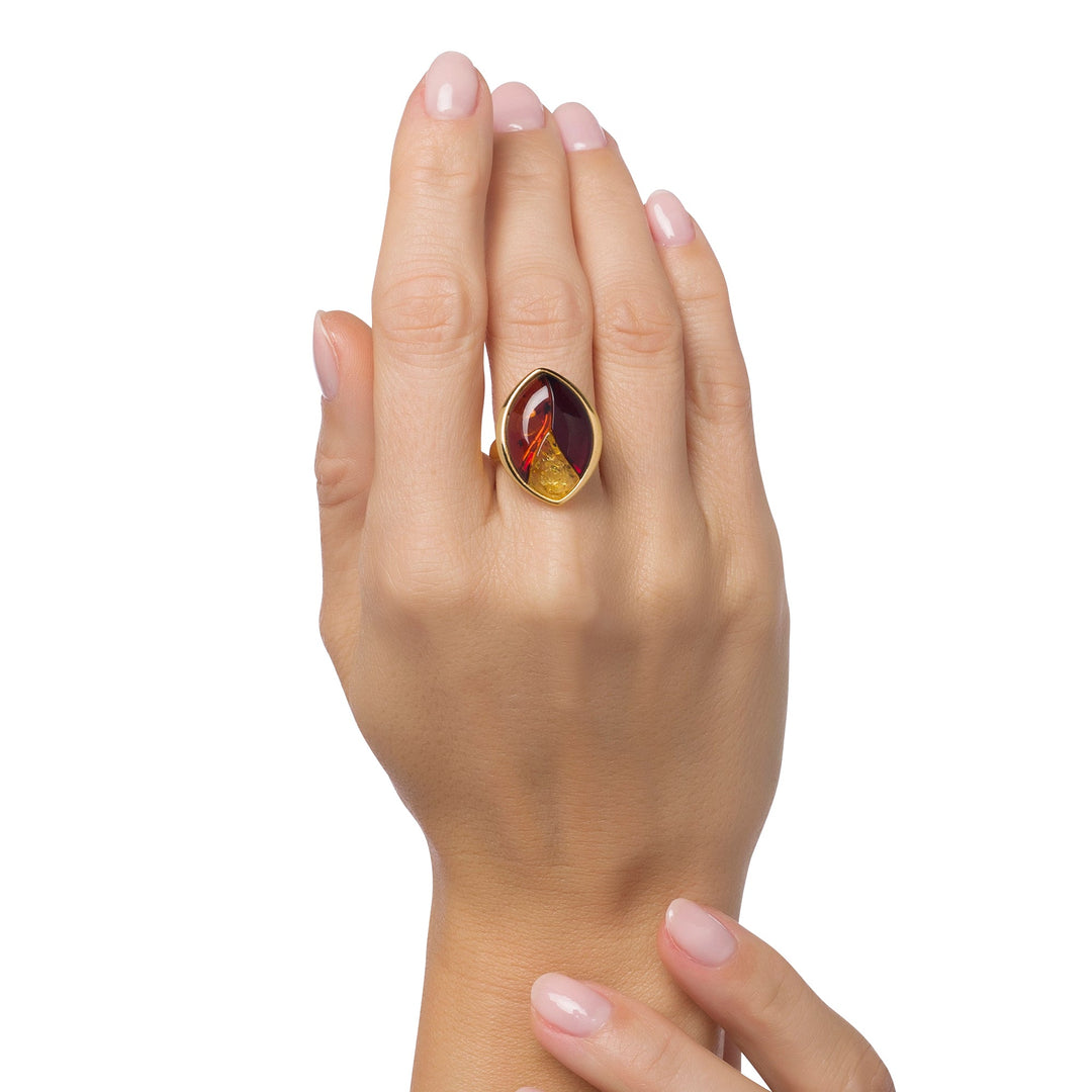Falling Leaf Ring