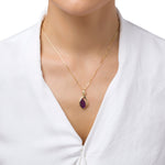 Load image into Gallery viewer, Purple Dew Pendant