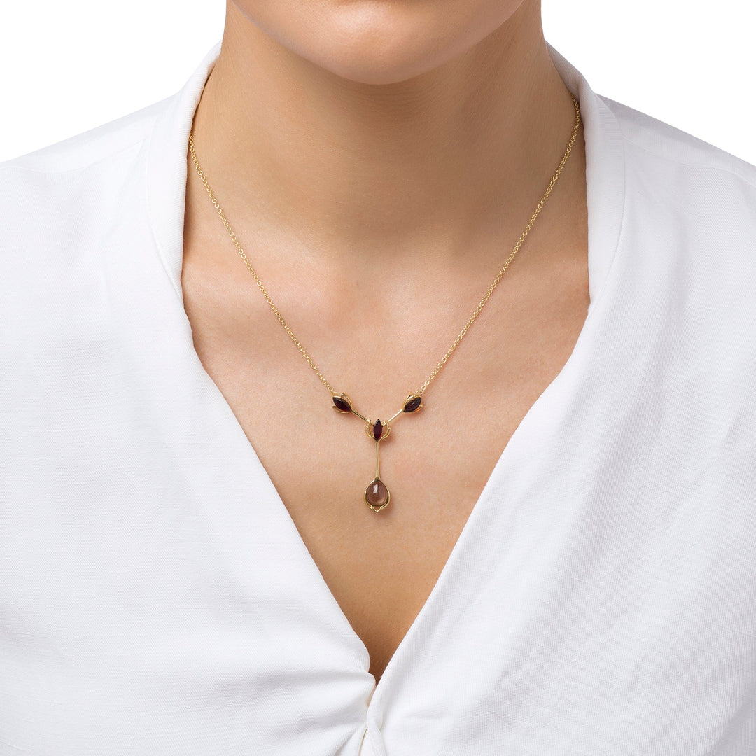 Lotus Garland Necklace