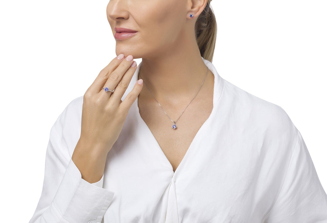 Paris Blue Tanzanite Ring