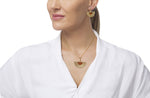 Load image into Gallery viewer, Peacock Honey Pendant