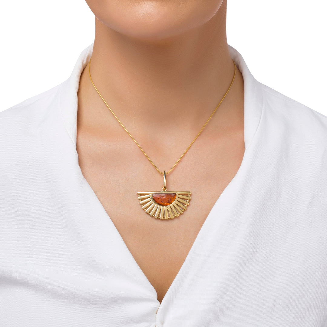 Peacock Honey Pendant