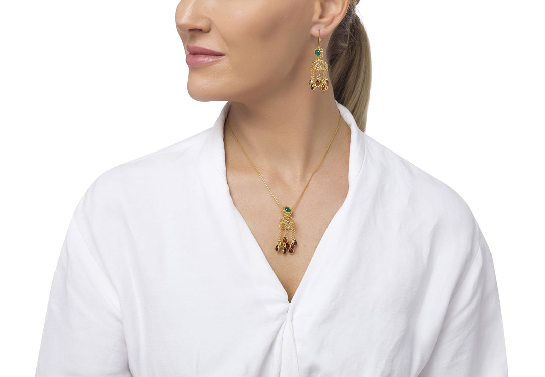 Golden Globe Earrings