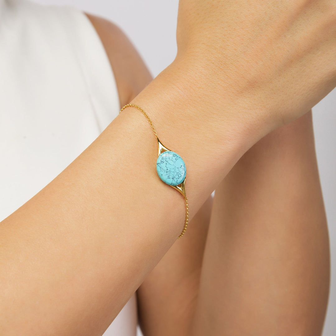 Eye of Turquoise Bracelet