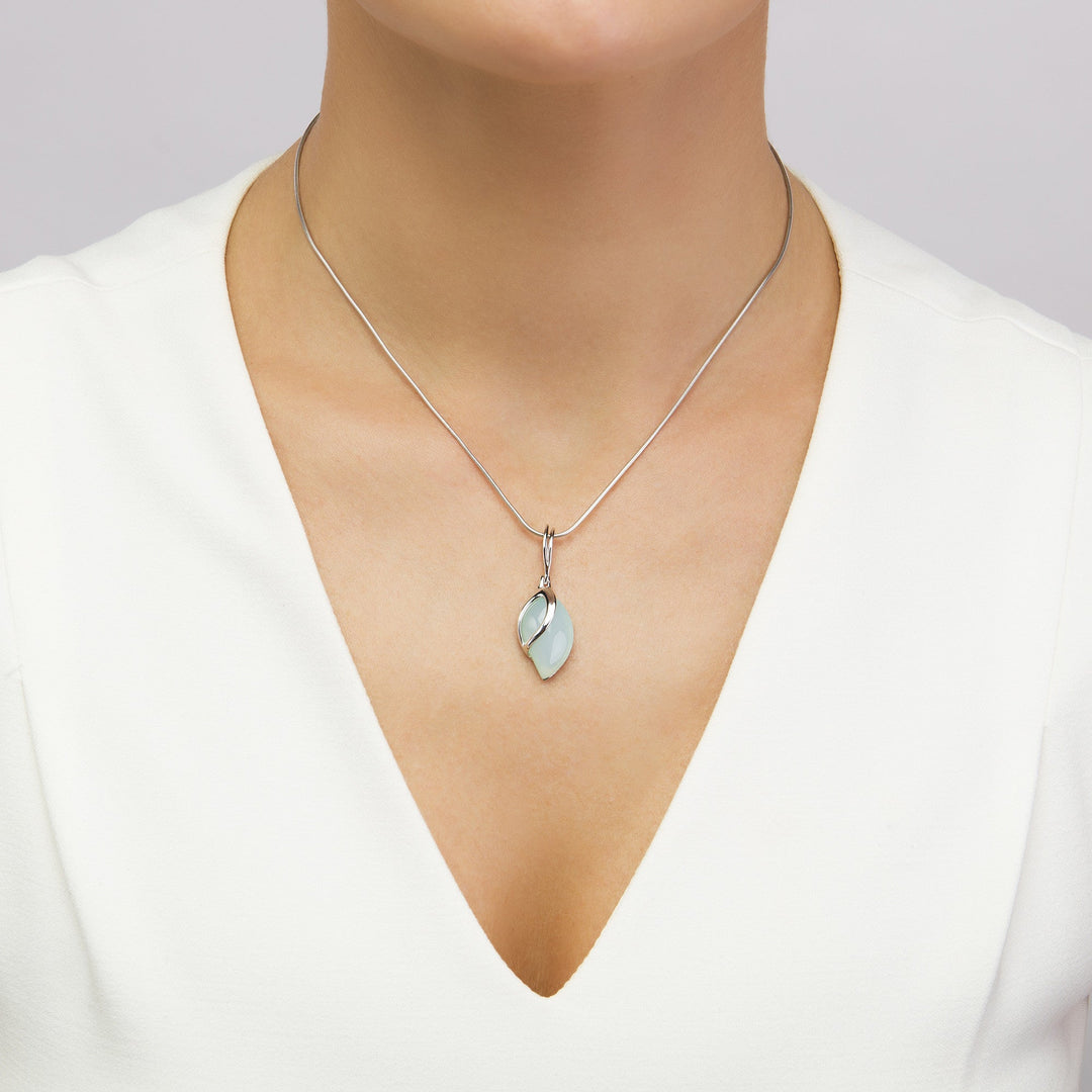 Morning Dew Aqua Pendant