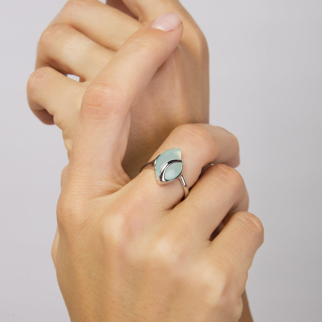 Morning Dew Aqua Ring