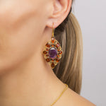 Load image into Gallery viewer, Brooch Earrings