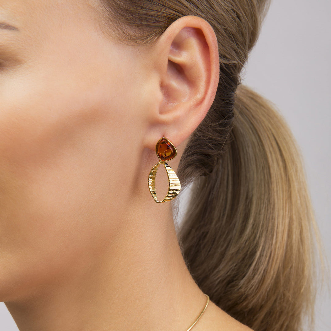Goldie Locks Honey Earrings