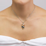 Load image into Gallery viewer, Ash Leaf Tricolor Pendant
